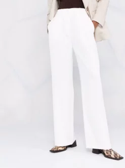 12 STOREEZ IVORY Pantalon à Coupe Ample Femme -12 STOREEZ Soldes Magasin 16757766 33258266 600