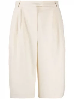 12 STOREEZ Short à Coupe Ample IVORY