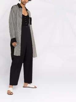 12 STOREEZ Body Boutonné à Fines Bretelles BLACK -12 STOREEZ Soldes Magasin 16758223 33258224 600