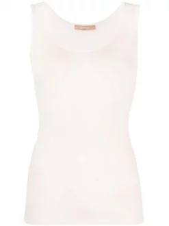 12 STOREEZ Débardeur En Maille IVORY