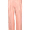 ( Positively Conscious ) 12 STOREEZ Pantalon Ample En Lin LIGHT CORAL