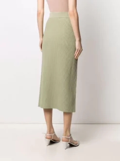 12 STOREEZ Jupe En Maille Nervurée Femme -12 STOREEZ Soldes Magasin 16758283 33236916 600