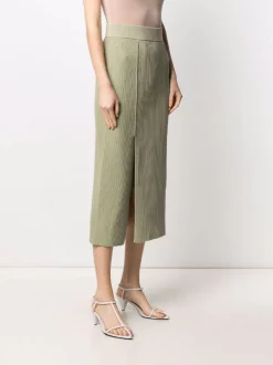 12 STOREEZ Jupe En Maille Nervurée Femme -12 STOREEZ Soldes Magasin 16758283 33237586 600