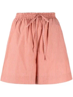 12 STOREEZ TERRACOTTA Chemise à Rayures Femme