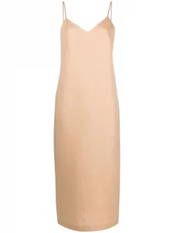 ( Positively Conscious ) 12 STOREEZ BEIGE Robe-nuisette Mi-longue Femme