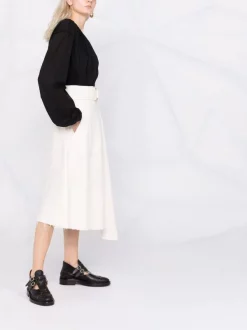 ( Positively Conscious ) 12 STOREEZ BLACK Blouse à Col Froncé Femme -12 STOREEZ Soldes Magasin 16839319 33603684 600