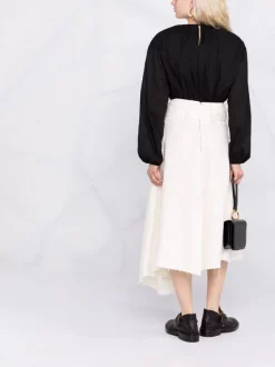 ( Positively Conscious ) 12 STOREEZ BLACK Blouse à Col Froncé Femme -12 STOREEZ Soldes Magasin 16839319 33603690 600