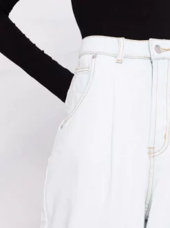 12 STOREEZ LIGHT BLUE Jean Boyfriend à Taille Haute Femme -12 STOREEZ Soldes Magasin 16839806 33600983 600