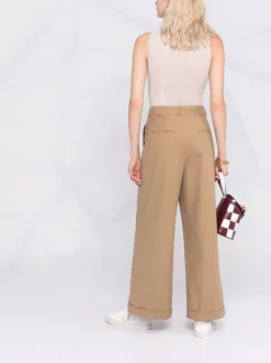 12 STOREEZ Pantalon Ample à Plis Femme -12 STOREEZ Soldes Magasin 16839808 33606641 600