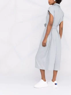 ( Positively Conscious ) 12 STOREEZ Combinaison Boutonnée En Lin Femme -12 STOREEZ Soldes Magasin 16839809 33606379 600