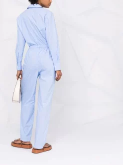 12 STOREEZ Combinaison Rayée à Manches Longues LIGHT BLUE -12 STOREEZ Soldes Magasin 16839812 33605038 600