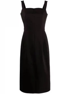 12 STOREEZ Robe Plissée à Dos Ouvert Femme