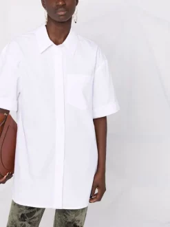 12 STOREEZ Chemise à Fermeture Dissimulée Femme -12 STOREEZ Soldes Magasin 16840499 33604381 600