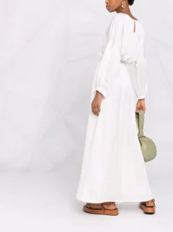 12 STOREEZ Robe Longue à Découpes IVORY -12 STOREEZ Soldes Magasin 16840573 33643090 600