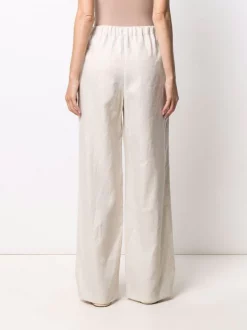 ( Positively Conscious ) 12 STOREEZ Pantalon Palazzo En Lin Femme -12 STOREEZ Soldes Magasin 16840801 33599218 600