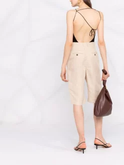 ( Positively Conscious ) 12 STOREEZ Bermuda à Rayures BEIGE 11 ( Positively Conscious ) 12 STOREEZ Bermuda à Rayures BEIGE -12 STOREEZ Soldes Magasin 16840802 33643725 600