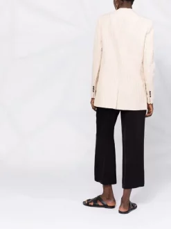 12 STOREEZ Blazer à Design Sans Col Femme -12 STOREEZ Soldes Magasin 16840806 33609835 600