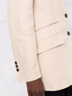 12 STOREEZ Blazer à Design Sans Col Femme -12 STOREEZ Soldes Magasin 16840806 33610819 600