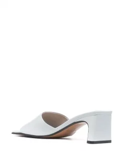 12 STOREEZ Mules En Cuir 55 Mm à Bout Ouvert Femme -12 STOREEZ Soldes Magasin 16840960 34289856 600