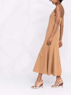 12 STOREEZ BROWN Robe à Bretelles Fines Femme -12 STOREEZ Soldes Magasin 16841243 33604419 600