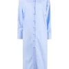 12 STOREEZ Robe-chemise Longue LIGHT BLUE