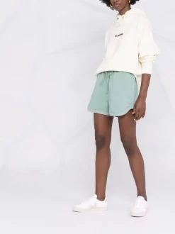12 STOREEZ PALE GREEN Short à Taille Haute Femme -12 STOREEZ Soldes Magasin 16841368 33641739 600