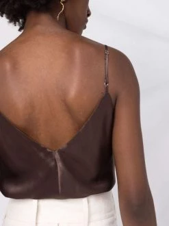 12 STOREEZ Caraco à Col V BROWN -12 STOREEZ Soldes Magasin 16841372 33645876 600