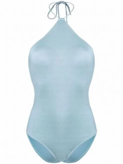12 STOREEZ Maillot De Bain à Dos-nu Femme