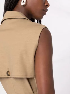 12 STOREEZ Robe Ceinturée à Design Sans Manches Femme -12 STOREEZ Soldes Magasin 16841593 33641504 600