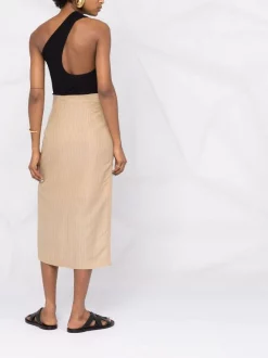 ( Positively Conscious ) 12 STOREEZ Jupe Fendue à Taille Haute Femme -12 STOREEZ Soldes Magasin 16842089 33640497 600