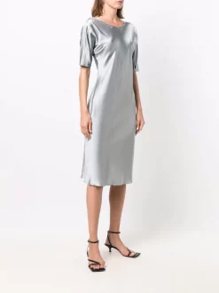 12 STOREEZ Robe à Fini Satiné Femme -12 STOREEZ Soldes Magasin 16913895 33965013 600