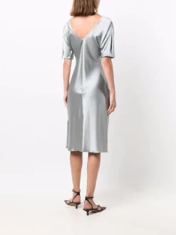 12 STOREEZ Robe à Fini Satiné Femme -12 STOREEZ Soldes Magasin 16913895 33965020 600