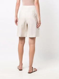 ( Positively Conscious ) 12 STOREEZ LIGHT BEIGE Short à Taille Nouée Femme -12 STOREEZ Soldes Magasin 16913897 33942863 600