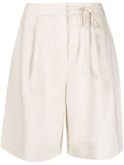 ( Positively Conscious ) 12 STOREEZ LIGHT BEIGE Short à Taille Nouée Femme