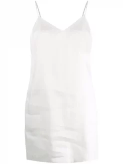 ( Positively Conscious ) 12 STOREEZ Robe-nuisette En Lin WHITE