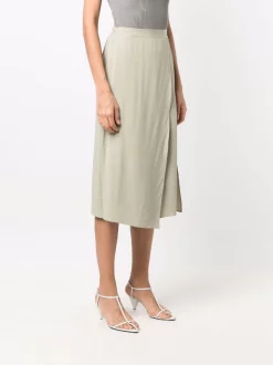 12 STOREEZ PISTACHIO Jupe Portefeuille à Taille Haute Femme -12 STOREEZ Soldes Magasin 16913956 34012988 600