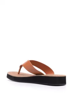 12 STOREEZ Cognac Brown Sandales à Entredoigt Femme -12 STOREEZ Soldes Magasin 16913961 33999747 600