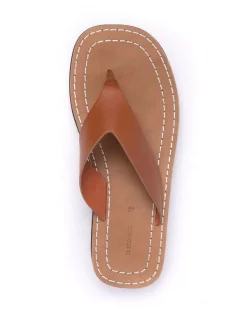 12 STOREEZ Cognac Brown Sandales à Entredoigt Femme -12 STOREEZ Soldes Magasin 16913961 34001078 600