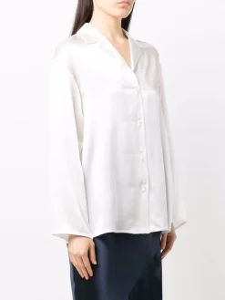 12 STOREEZ IVORY Chemise à Col Italien Femme -12 STOREEZ Soldes Magasin 16915029 33970225 600