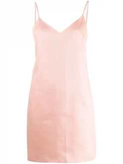 ( Positively Conscious ) 12 STOREEZ Robe-nuisette En Lin LIGHT CORAL