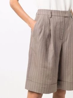 ( Positively Conscious ) 12 STOREEZ Bermuda à Rayures Femme -12 STOREEZ Soldes Magasin 16915070 34014740 600