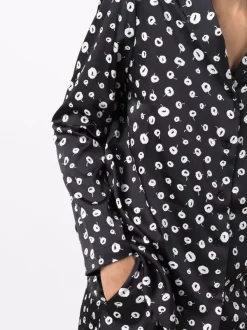 12 STOREEZ BLACK Ensemble Veste-short à Fleurs Femme -12 STOREEZ Soldes Magasin 16918758 34025846 600