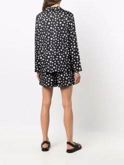 12 STOREEZ BLACK Ensemble Veste-short à Fleurs Femme -12 STOREEZ Soldes Magasin 16918758 34025851 600