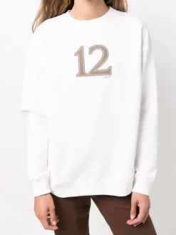 12 STOREEZ Sweat à Logo Imprimé IVORY -12 STOREEZ Soldes Magasin 16918759 34032434 600