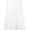 12 STOREEZ IVORY Jupe évasée à Design Asymétrique Femme