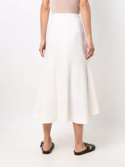 12 STOREEZ IVORY Jupe évasée à Design Asymétrique Femme -12 STOREEZ Soldes Magasin 16918761 34020794 600
