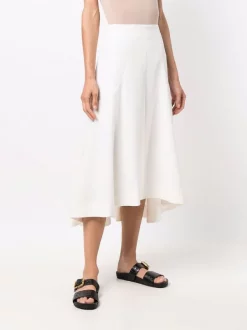 12 STOREEZ IVORY Jupe évasée à Design Asymétrique Femme -12 STOREEZ Soldes Magasin 16918761 34020795 600