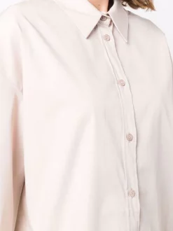 12 STOREEZ Chemise à Coupe Oversize GREY BEIGE -12 STOREEZ Soldes Magasin 16962409 34202831 600