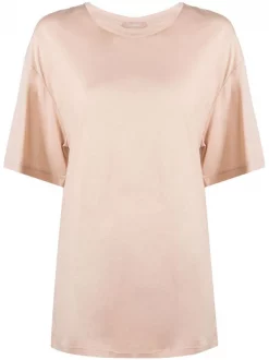 ( Positively Conscious ) 12 STOREEZ BEIGE T-shirt à Coupe Oversize Femme