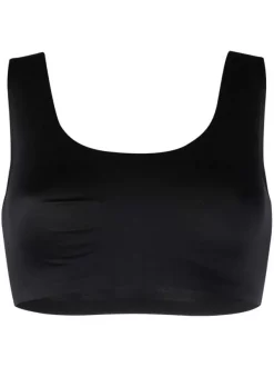 12 STOREEZ Haut Crop Sans Manches Femme